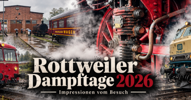 Unser Besuch bei den 17. Rottweiler Dampftagen 2026