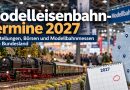 Modellbahnausstellungen 2027: Termine nach Bundesland